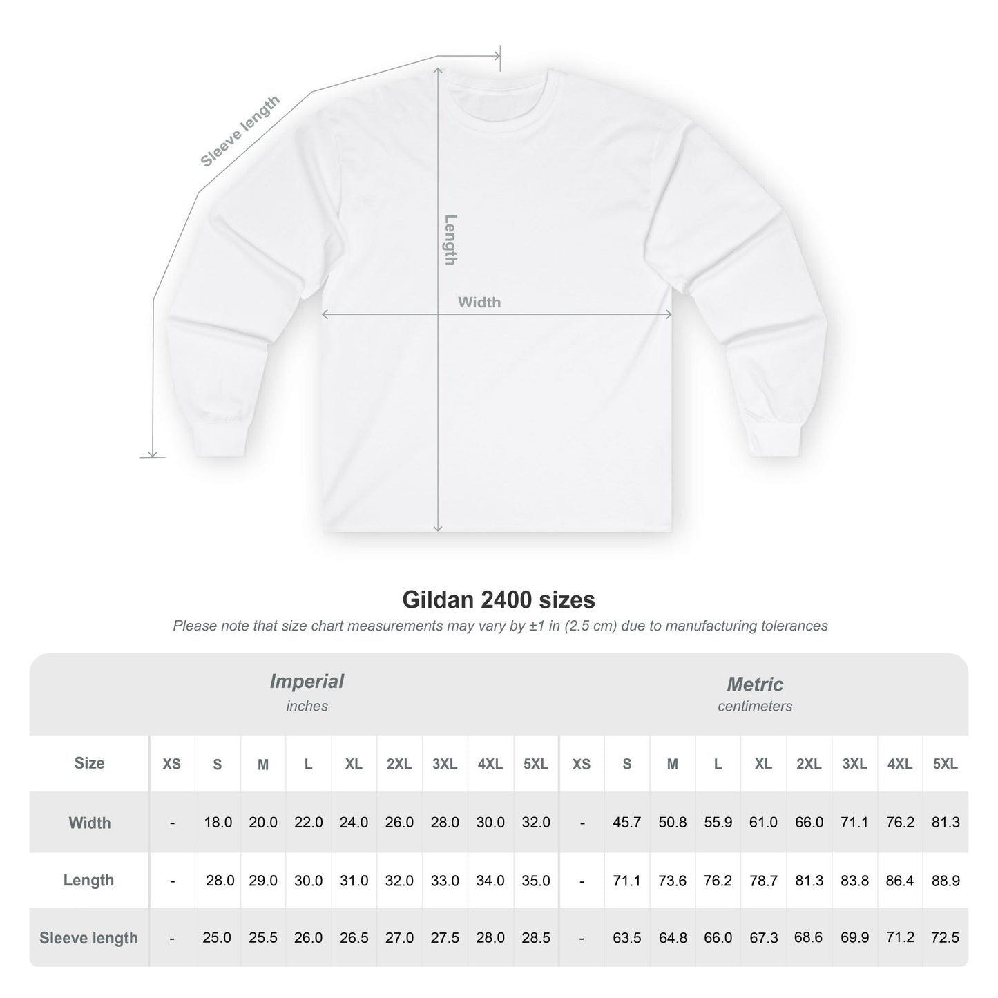 Triangle Logo Long Sleeve Tee — Minimalist Geometric Chest Print